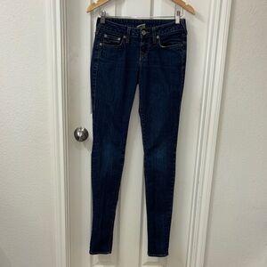 True Religion Dark Blue Skinny Jeans